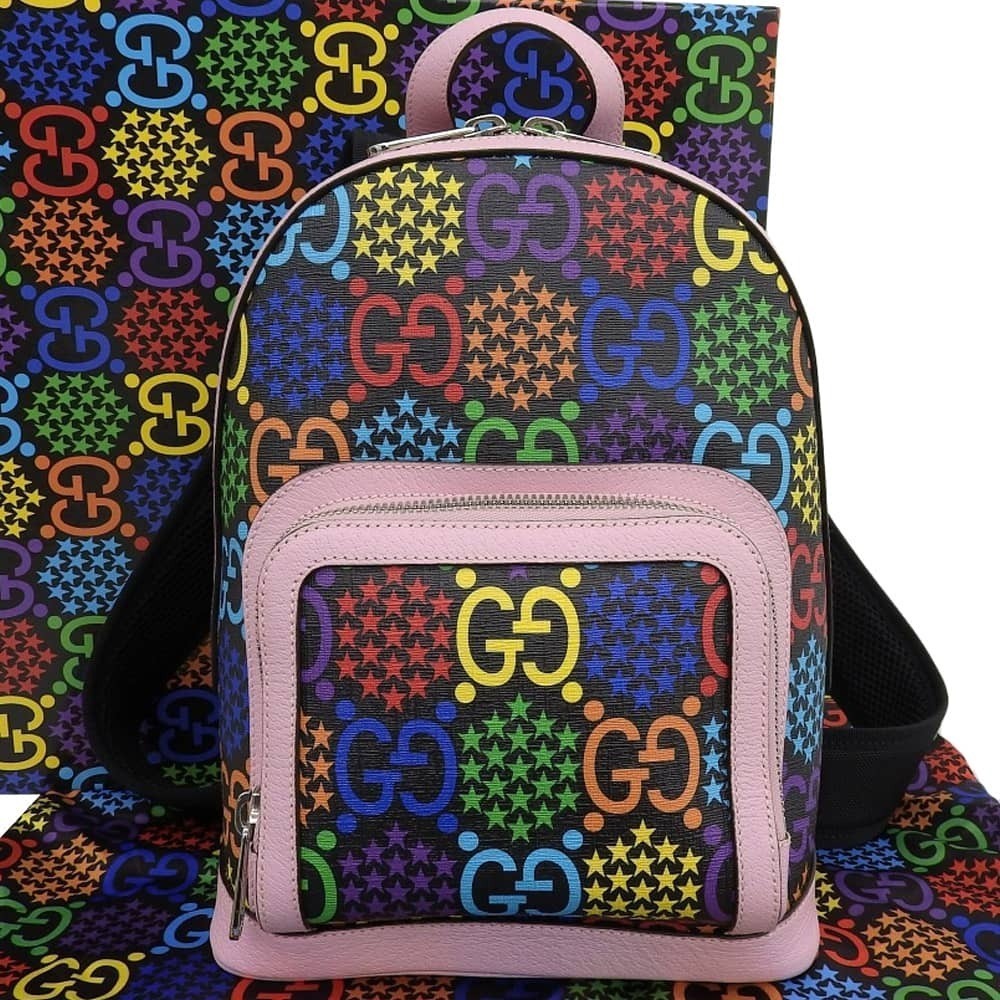 Gucci GG Psychedelic Backpack Interlocking G